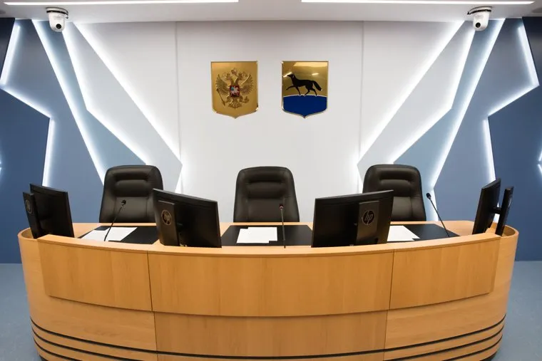 Зал Думы города после ремонта. Сургут