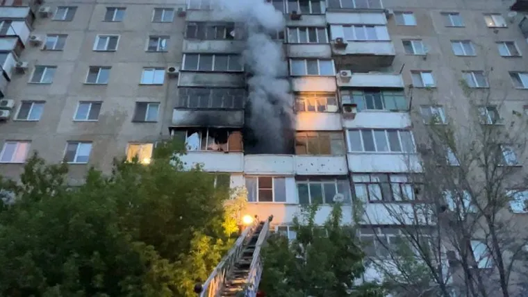 Взрыв газа в Саратовской области - фото