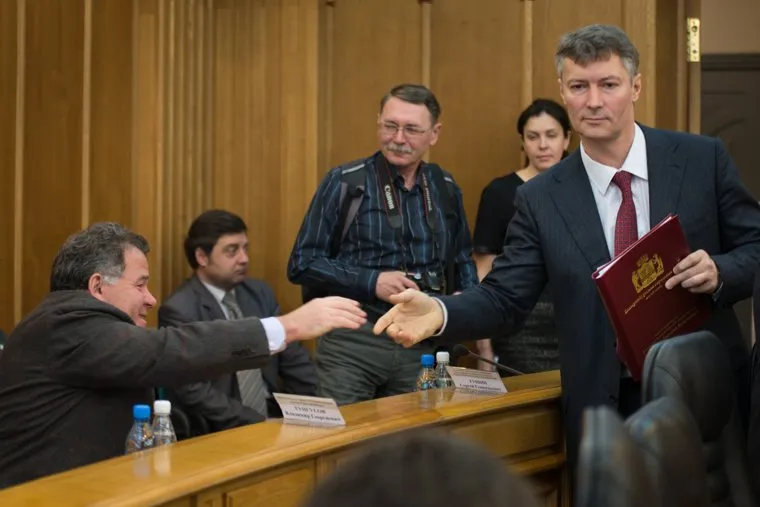 Заседание Городской думы Екатеринбурга, 25 марта 2014 г., тунгусов владимир, ройзман евгений