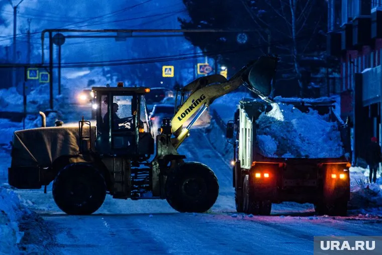За ночь из Челябинска было вывезено 19 тысяч кубометров снега
