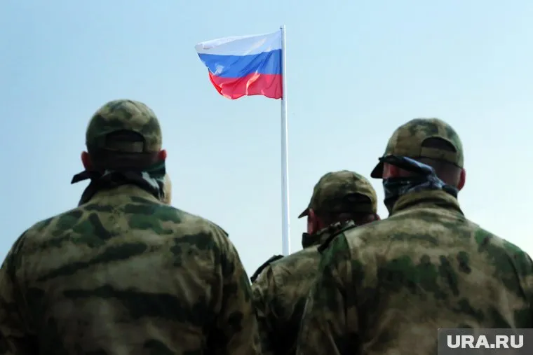 ВС РФ подняли флаг России в Горнале Курской области