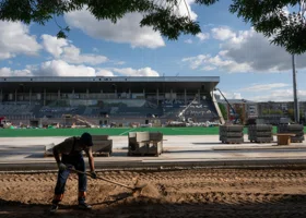 В Перми завершили реконструкцию стадиона «Юность»