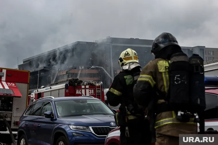 В Нефтеюганске на АЗС произошел пожар