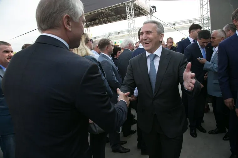 Открытие завода по сортировке мусора. Тюмень, моор александр