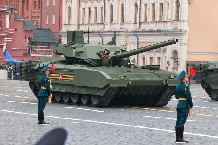 Парад Победы на Красной площади в Москве. Москва