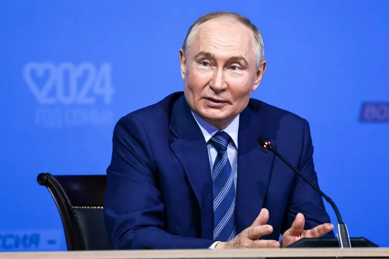 Владимир Путин на ВДНХ. Москва