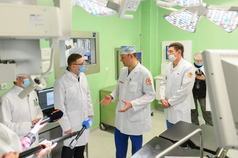 Облбольнице. Челябинск 