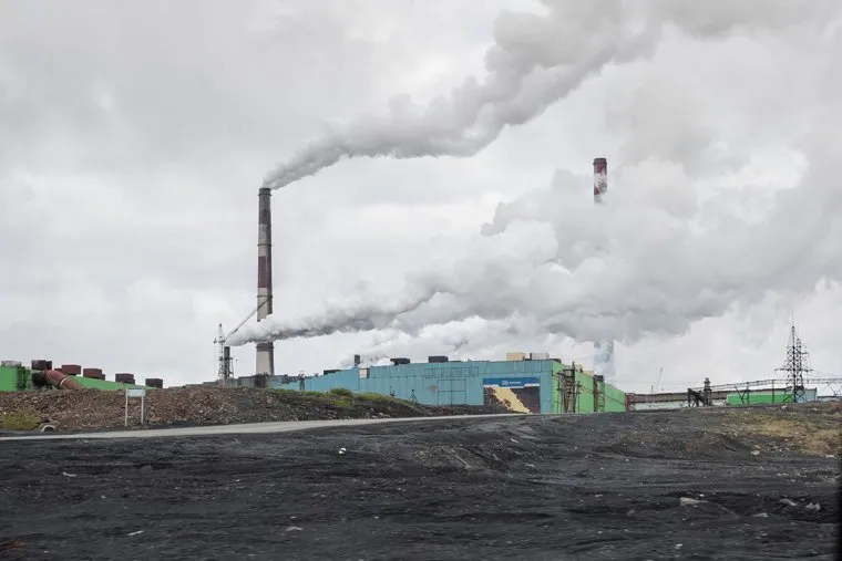 Виды Норильска. Норильск