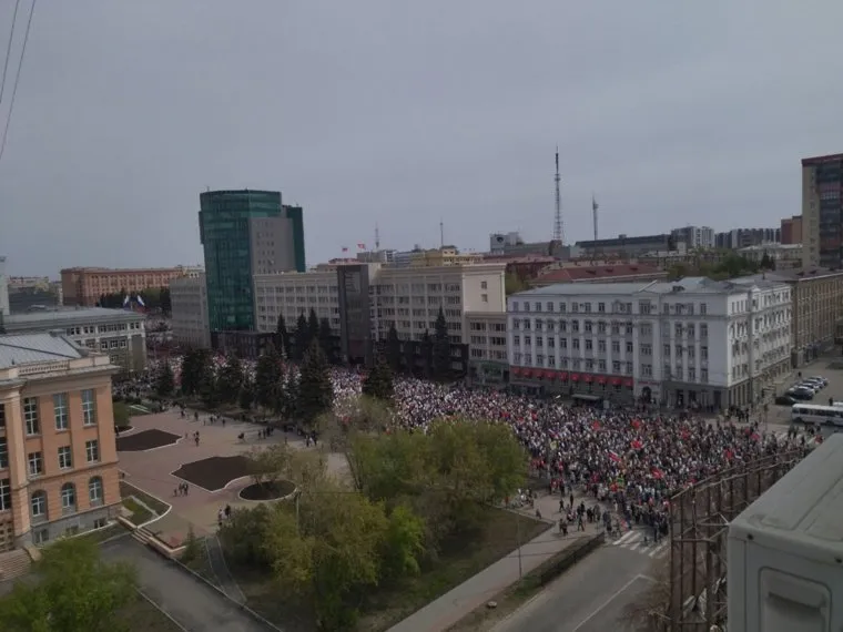 Бессмертный полк Челябинск