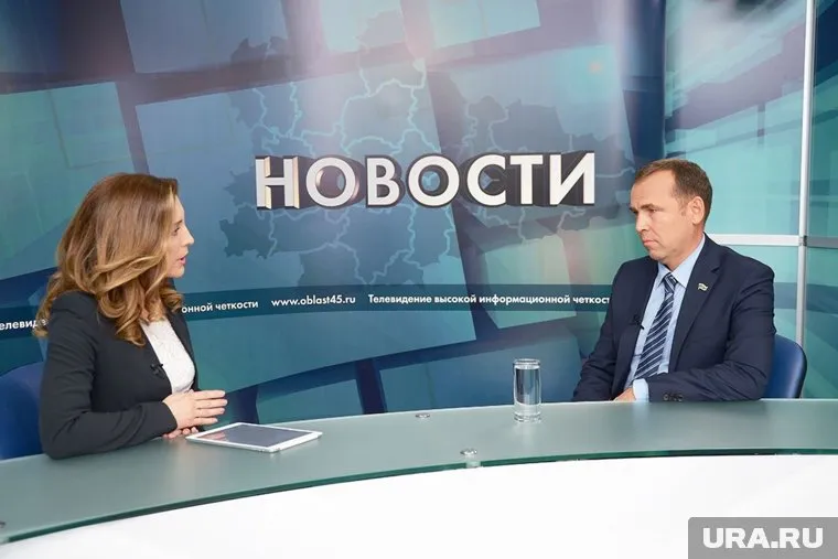 Вадим Шумков побывал в студии телеканала «Область 45»