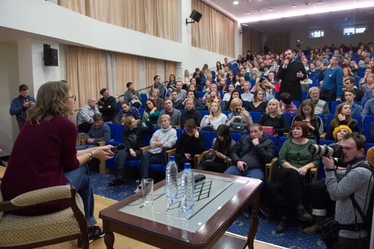Ксения Собчак встречается с жителями Свердловской области после открытия предвыборного штаба в Екатеринбурге, собчак ксения, норкин виктор