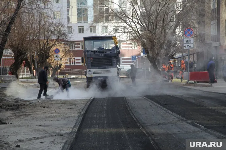 В Кургане заменили сети и готовятся к завершению работ на последнем участке улицы Коли Мяготина