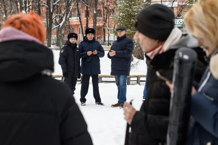 Несостоявшийся пикет феминистов. Екатеринбург