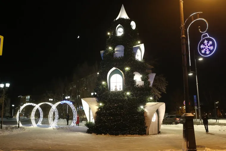 Елки. Тюмень 