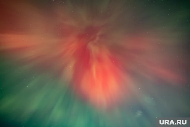 Природное явление удалось увидеть в районе семи утра 12 ноября