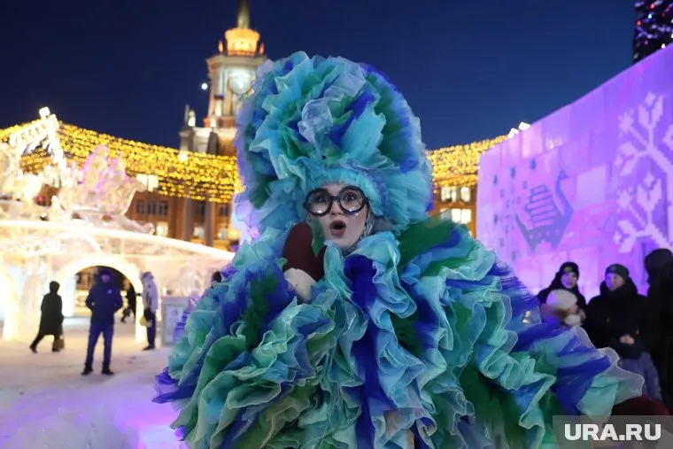 Новогоднее представление в ледовом городе будет проходить дважды в день со 2 января