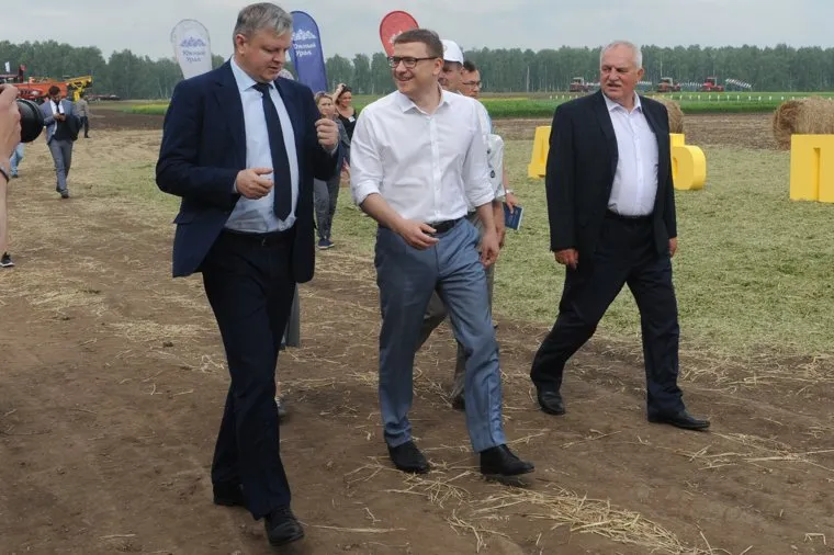 Рабочая поездка Алексея Текслера в Чебаркульский район. Челябинская область