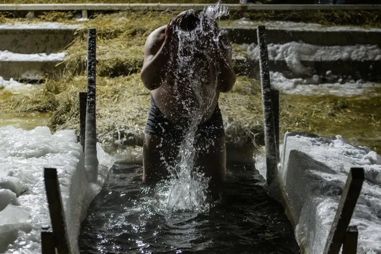 Крещенские купания. Екатеринбург