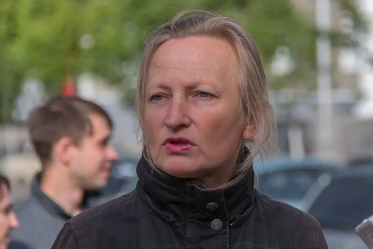 Пикет КПРФ против добычи урана в Курганской области. Курган