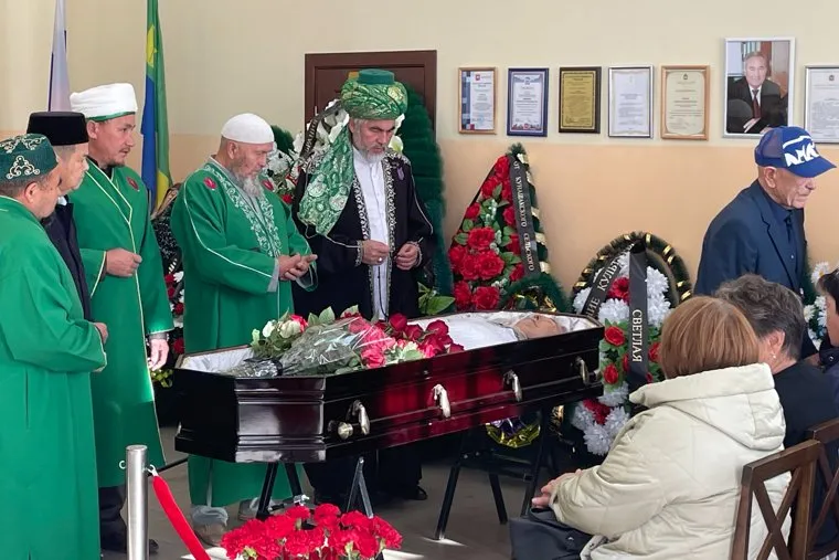 Похороны Аминова . Челябинск