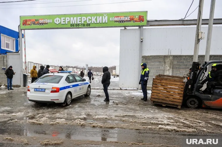 Въезды на рынок перекрыты