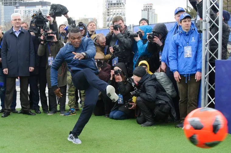 Открытие футбольного парка в Историческом сквере Екатеринбурга
