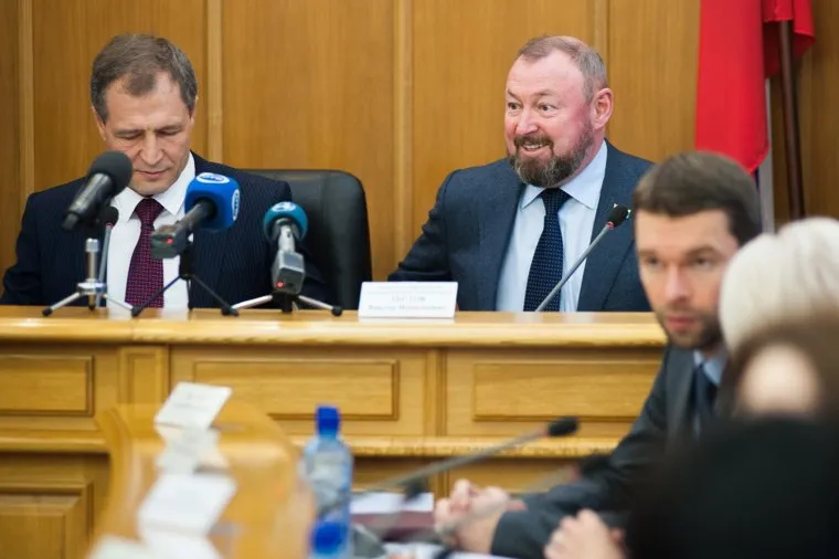 Третье заседание Екатеринбургской городской Думы. Екатеринбург, тестов виктор, володин игорь