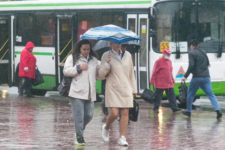 Дождливая погода. Тюмень