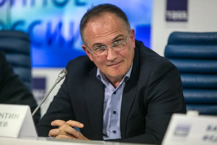 Пресс-конференция ВЦИОМ "Образ идеального депутата". Москва, калачев  константин