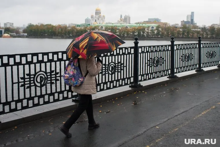 Дожди в Екатеринбурге будут сопровождаться сильным ветром