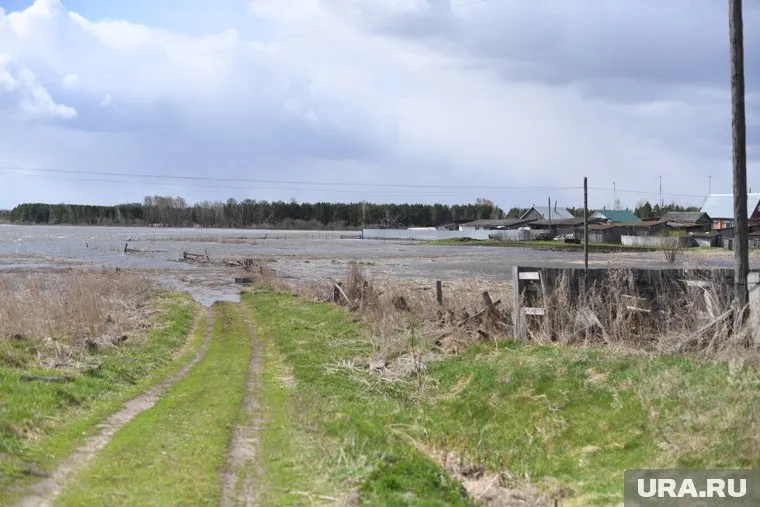 В Викулово до пика паводка осталось чуть более 50 сантиметров