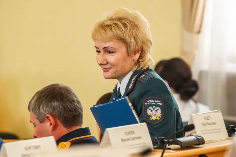 Тамара Зыкова, начальник УФНС по Тюменской области. Тюмень, зыкова тамара