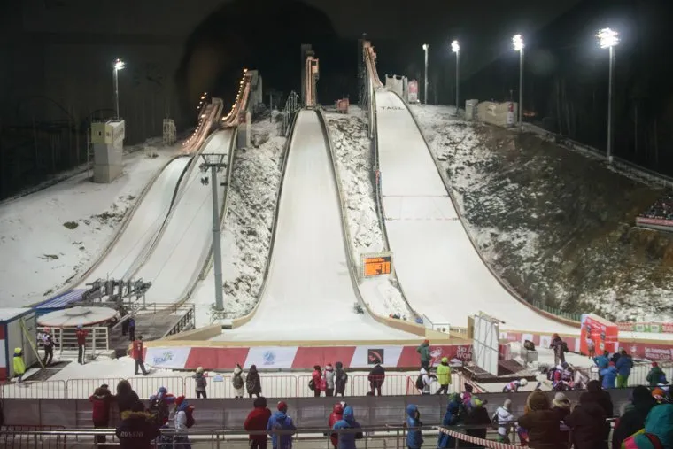 Кубок мира по прыжкам на лыжах с трамплина. Свердловская область, гора Долгая, гора долгая, трамплины