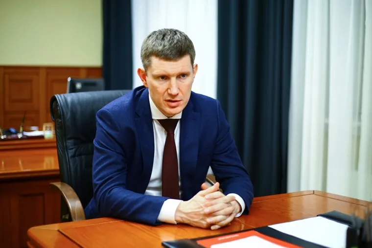 Интервью с губернатором Пермского края Максимом Решетниковым. Пермь, решетников максим