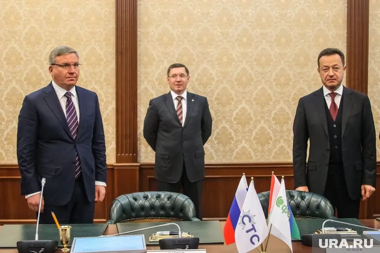 Подписание соглашения между "Корпорацией СТС" и "Фортумом" проходило в присутствии губернатора Владимира Якушева