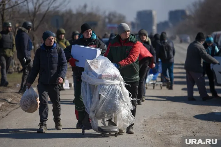 Все желающие выехали на левый берег Днепра в Херсоне