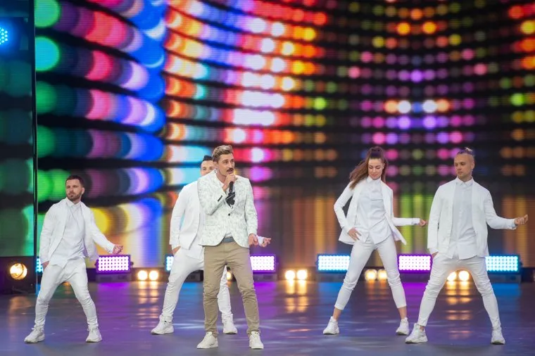 Концерт "Мы вместе" на Красной площади. Москва