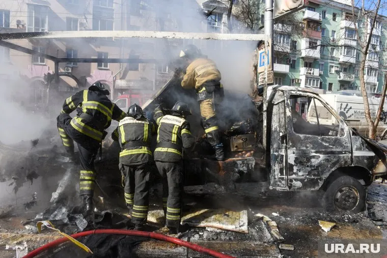 Спецслужбы работают на месте взрыва в Мелитополе