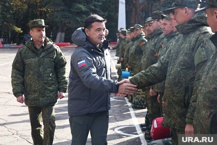 Андрей Воробьев пообещал оказать поддержку семьям мобилизованных