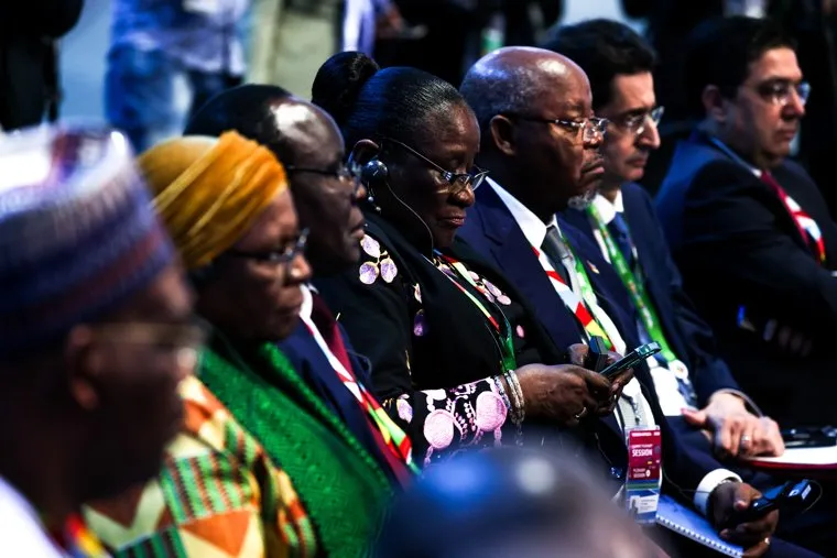 Пленарная сессия саммита "Россия-Африка". Санкт-Петербург