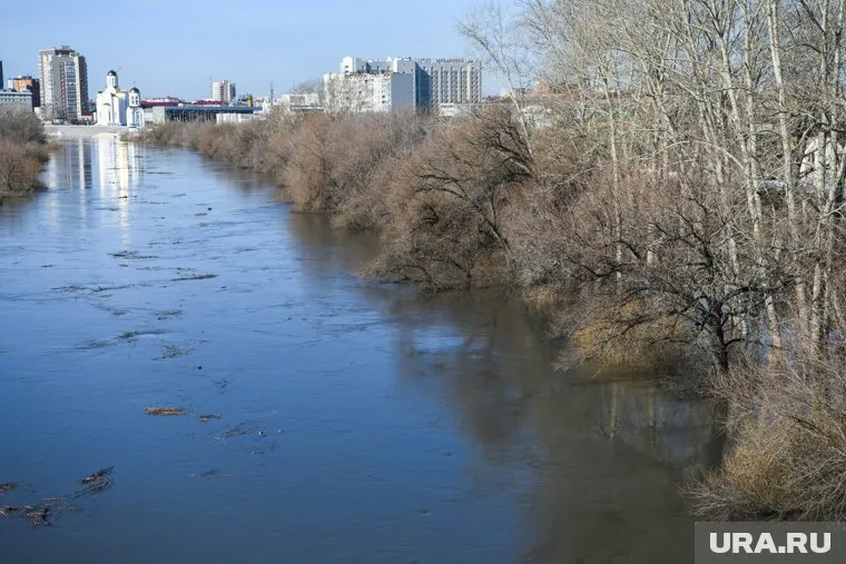 За сутки уровень Тобола снизился на 12 см