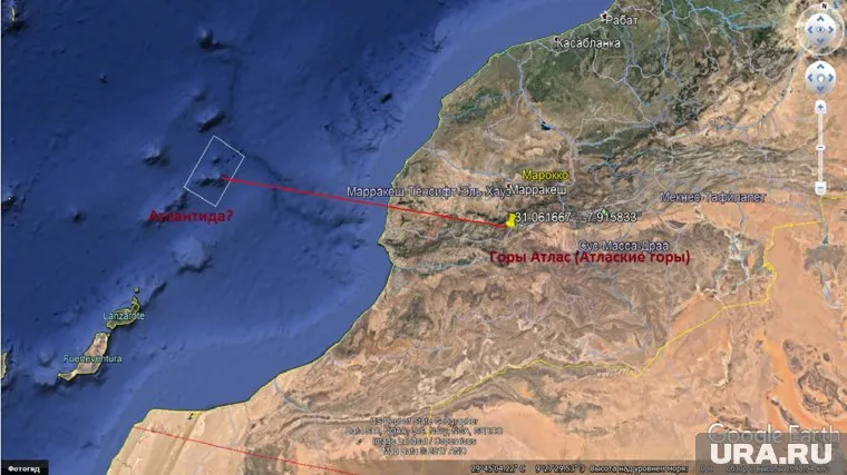 Уралец назвал точные координаты затонувшего острова благодаря снимкам со спутника