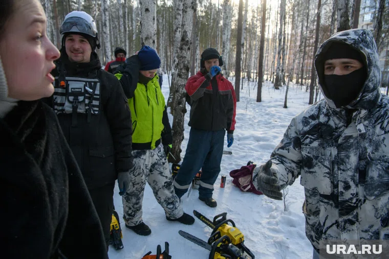 Протесты в Березовой роще шли два дня — 11 и 12 февраля