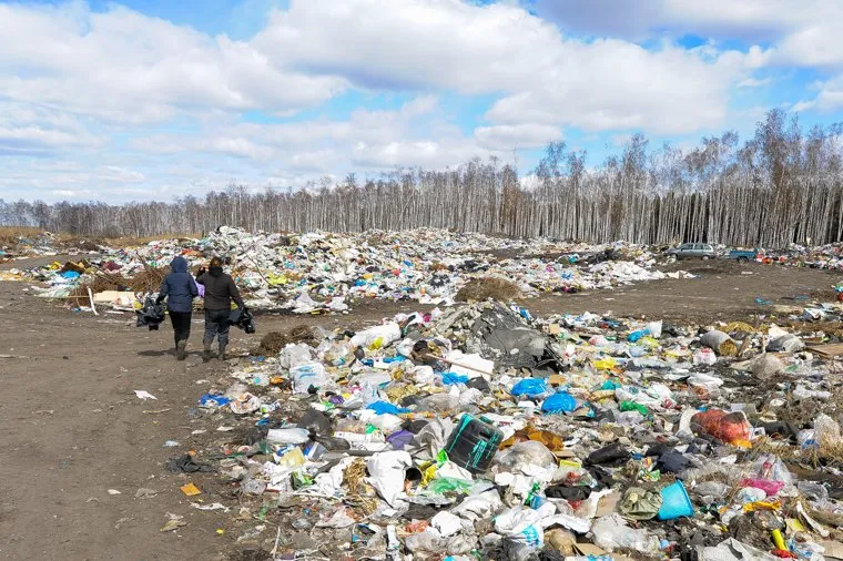 Тушение горящей свалки, село Миасское Красноармейского района Челябинской области, полигон тбо, свалка, полигон тко, мусорка