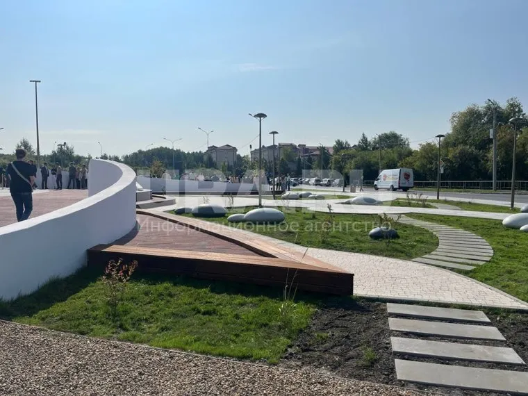 Новый сквер появился в Медицинском городке Тюмени