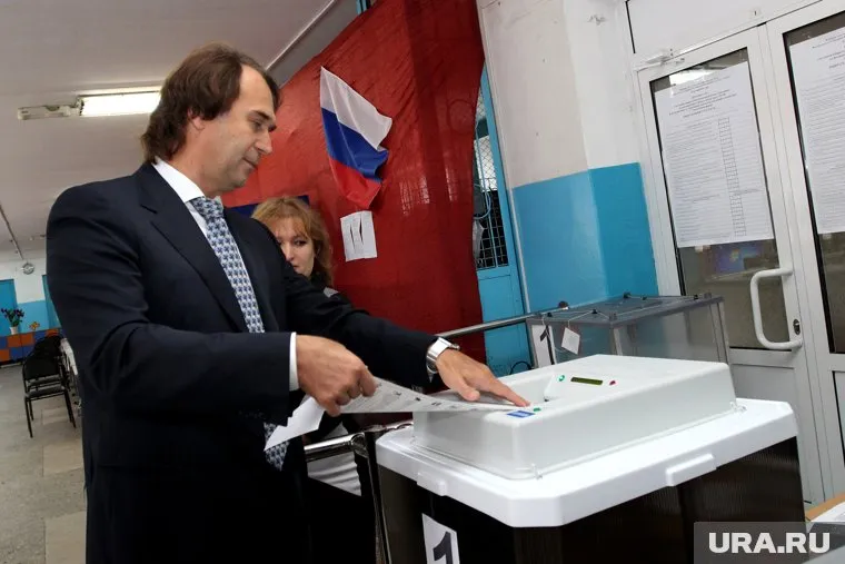 Сергей Лисовский проголосовал в Кургане