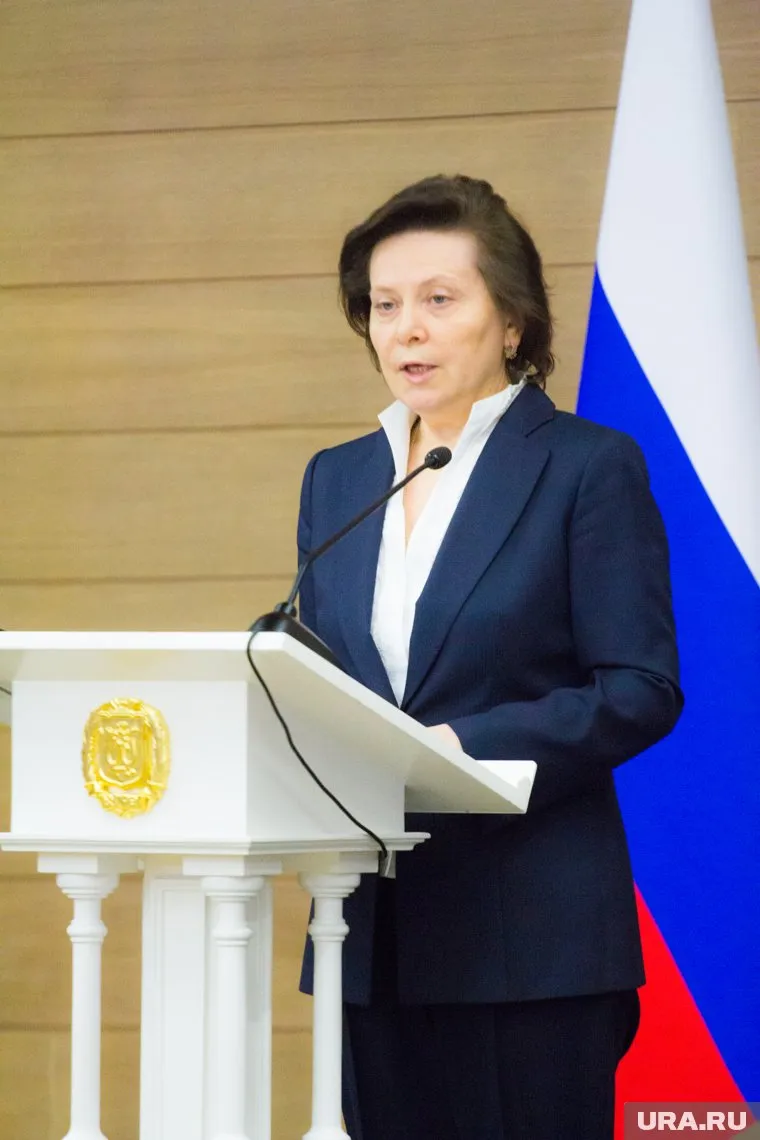 Наталья Комарова готовит речь для югорчан