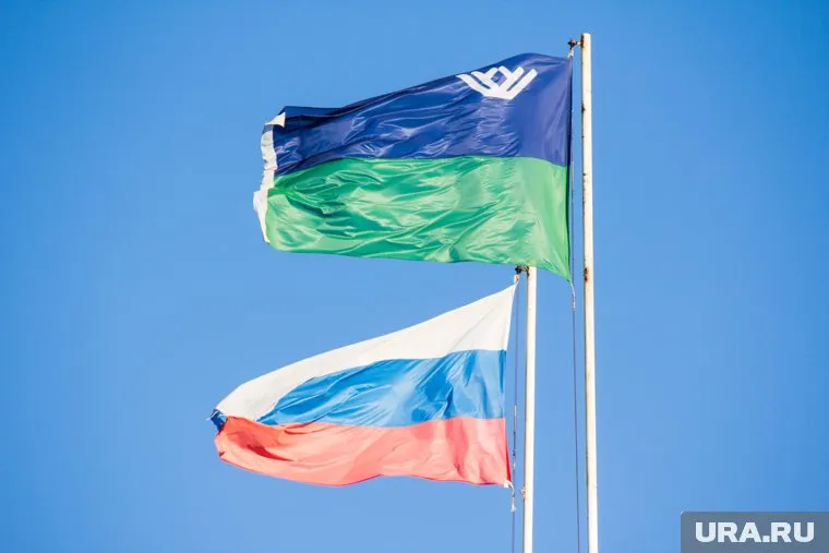 Фотография югорского флага была сделана на космической орбите