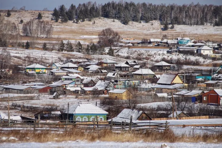 Село Кипель. Курган
