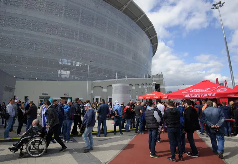 ЧМ-2018. Чемпионат мира по футболу, матч 2: Египет - Уругвай. Екатеринбург, екатеринбург арена